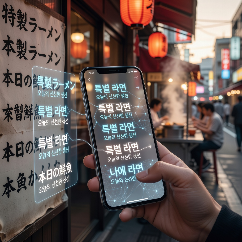 일본 여행 중 번역 앱 활용법